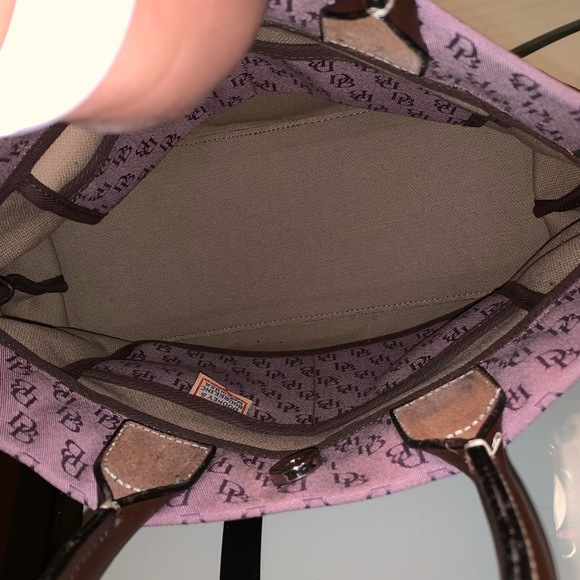 Dooney & Bourke Signature Tassel Handbag - Picture 7 of 8